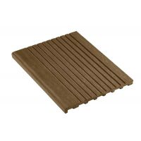 Ступень полнотелая из ДПК Step Орех Ступень полнотелая из ДПК Step Орех