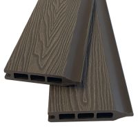 Заборная панель (шип-паз) Wood-X 146х20 Венге 3D