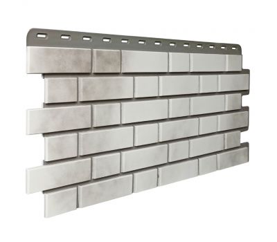 Фасадные панели (цокольный сайдинг) Кирпич Клинкерный 3D Бело-коричневый от производителя Fineber по цене 590 р Фасадные панели (цокольный сайдинг) Кирпич Клинкерный 3D Бело-коричневый от производителя Fineber по цене 590 р