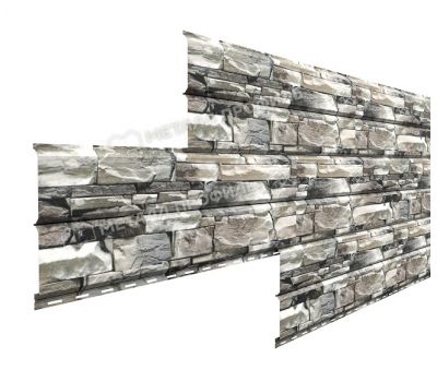 Металлический сайдинг Lбрус-15х240 (ECOSTEEL-01-Белый Камень ПР-0.5) от производителя Металл Профиль по цене 1 550 р Металлический сайдинг Lбрус-15х240 (ECOSTEEL-01-Белый Камень ПР-0.5) от производителя Металл Профиль по цене 1 550 р