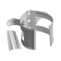 Кронштейн трубы (на дерево) Белый (RAL 9003) Кронштейн трубы (на дерево) Белый (RAL 9003)